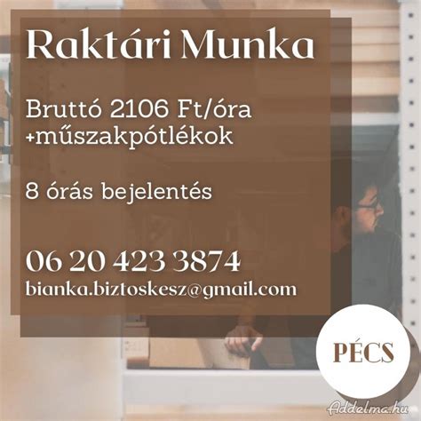 Pécs állás, munka